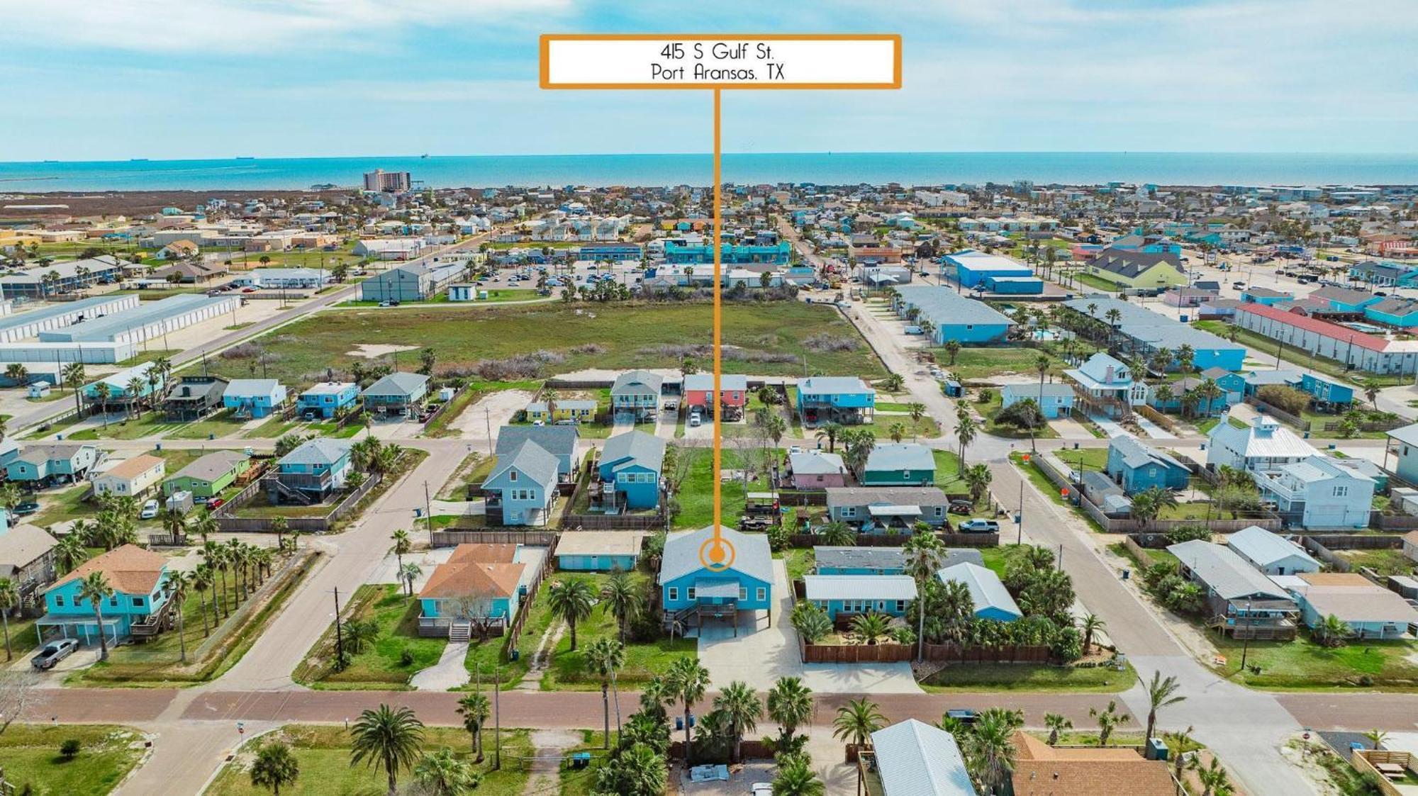 Willa Casita Del Mar - Golf Cart Included Boat Parking Port Aransas Zewnętrze zdjęcie