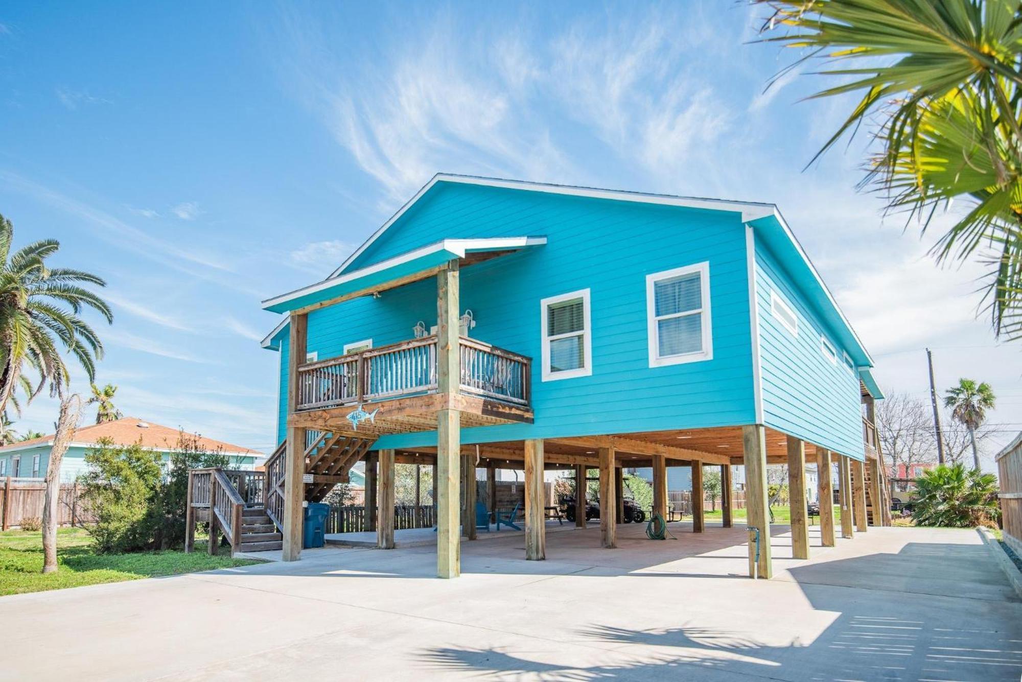 Willa Casita Del Mar - Golf Cart Included Boat Parking Port Aransas Zewnętrze zdjęcie