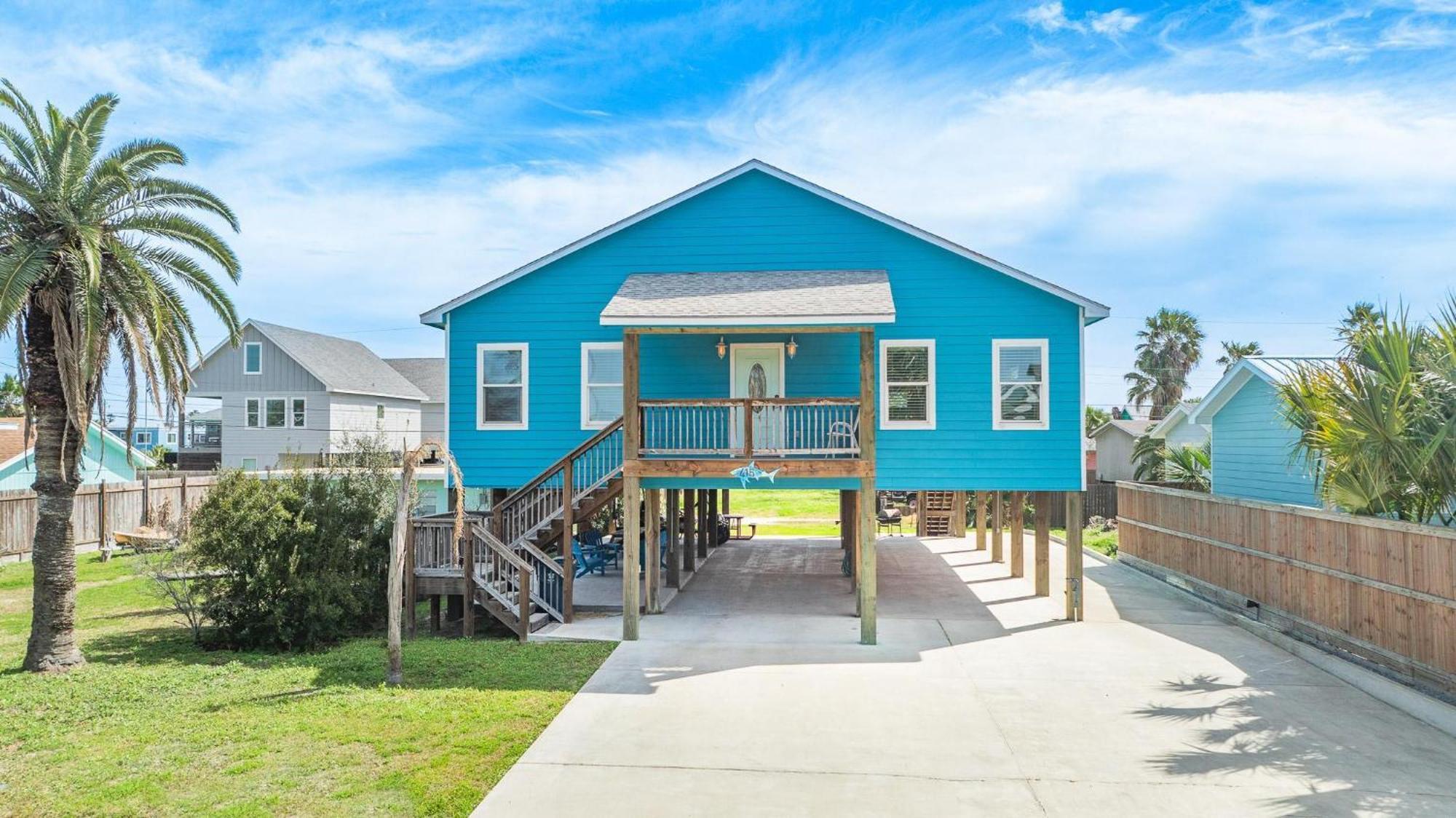 Willa Casita Del Mar - Golf Cart Included Boat Parking Port Aransas Zewnętrze zdjęcie